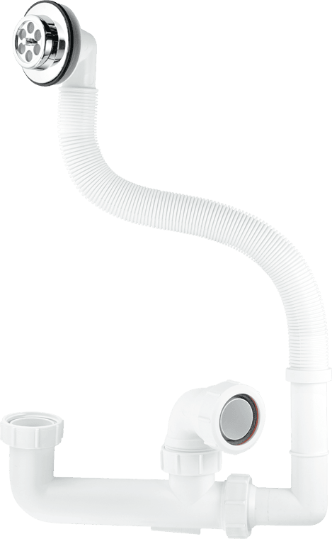 McAlpine FSK10E 1.5" Extended Bath Trap and Overflow - Getplumb