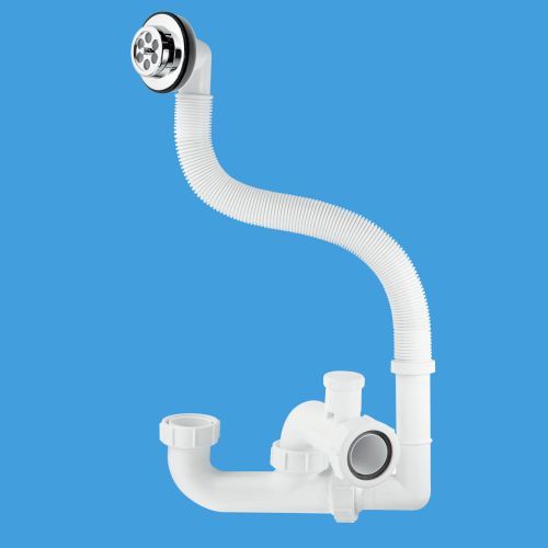 McAlpine FSK10V 1.5" AntiSyphon Bath Trap and Overflow - Getplumb