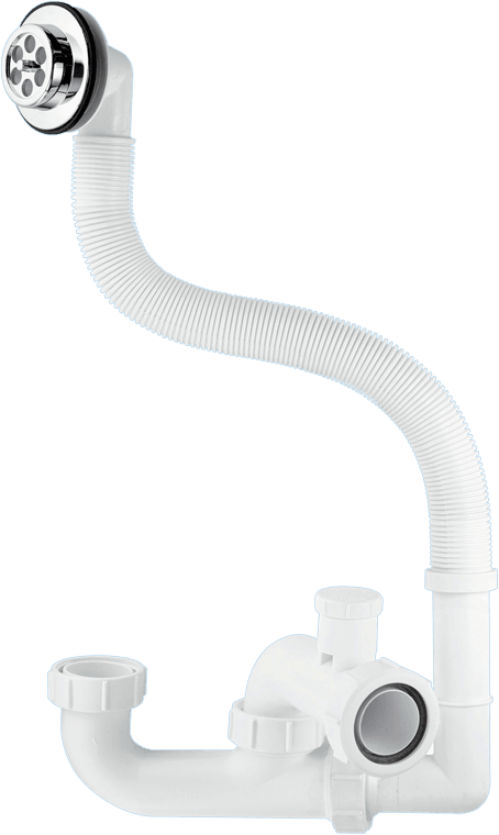 McAlpine FSK10V 1.5" AntiSyphon Bath Trap and Overflow - Getplumb