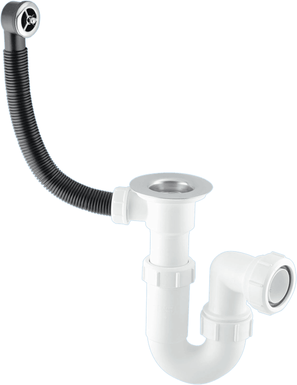 McAlpine FST1WP 1.25" Trap and Overflow - Getplumb
