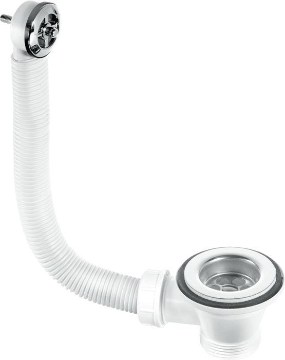 McAlpine FVW1P Vanity Waste and Overflow 1.25" - Getplumb