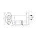 McAlpine HCUP50UK 2" Urinal P Trap Syphonic - Getplumb