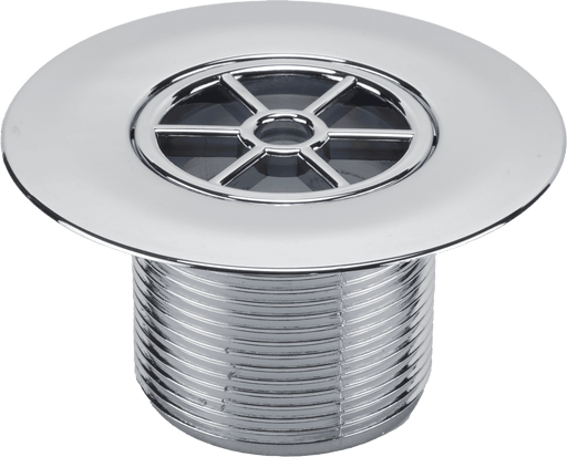 McAlpine Long Tail Shower Trap STW85CPL - 85mm - Chrome - Plated Plastic Grid - Getplumb