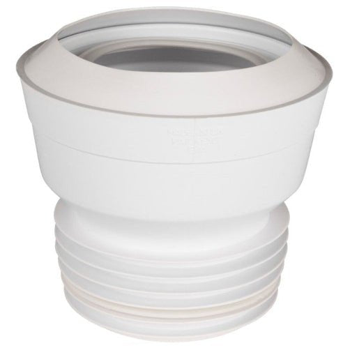 McAlpine MAC1 4" Straight Pan Connector - Getplumb