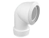 McAlpine MAC8 4" 90deg Bent Pan Connector - Getplumb