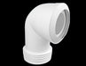 McAlpine MAC8 4" 90deg Bent Pan Connector - Getplumb