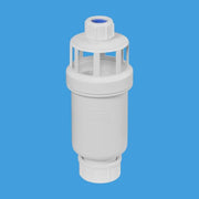 McAlpine MACTUN1 Tundish with self closing valve 15mm inlet x 22mm outlet - Getplumb