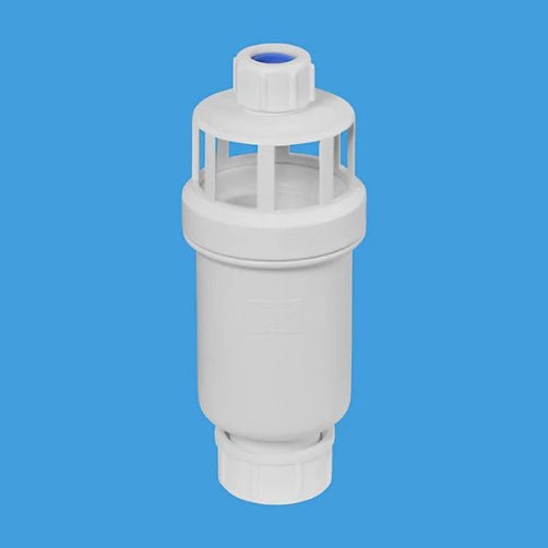 McAlpine MACTUN2 Tundish self closing valve 15/22mm inlet x 1 1/4" Compression - Getplumb