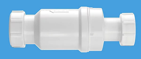 McAlpine MACVALVE1 1.25" BSP Nut x Compression Waste Valve