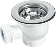 McAlpine MBSWSS85 Mini Basket Strainer Waste - Getplumb