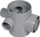 McAlpine MD100 Universal Trapped Floor Gully 2"/3" outlet - Getplumb