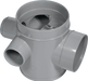 McAlpine MD1003 Universal Trapped Floor Gully 3" outlet - Getplumb