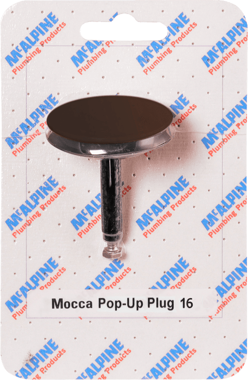 McAlpine Mocca Pop - Up Drain Plug - Getplumb