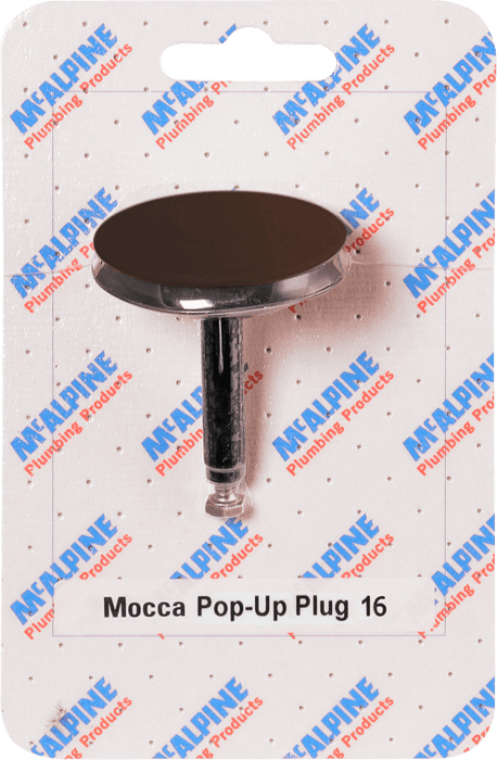 McAlpine Mocca Pop - Up Drain Plug - Getplumb