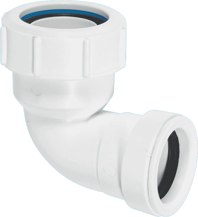 McAlpine MS432MM Multifit x Euro 90deg Bend 1.25" - Getplumb
