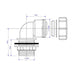 McAlpine MS4TANK 1.25" Bent Tank Connector - Getplumb