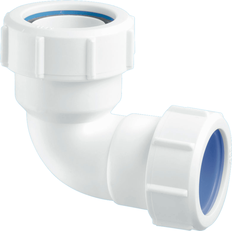 McAlpine MT4ISO 1.5" Multifit x Euro Multifit 90deg Bend - Getplumb
