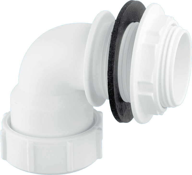 McAlpine MT4TANK 1.5" Bent Tank Connector - Getplumb