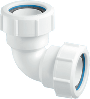 McAlpine MZ4 2" Multifit 90° Bend – Waste Pipe Connector - Getplumb