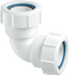 McAlpine MZ4 2" Multifit 90° Bend – Waste Pipe Connector - Getplumb