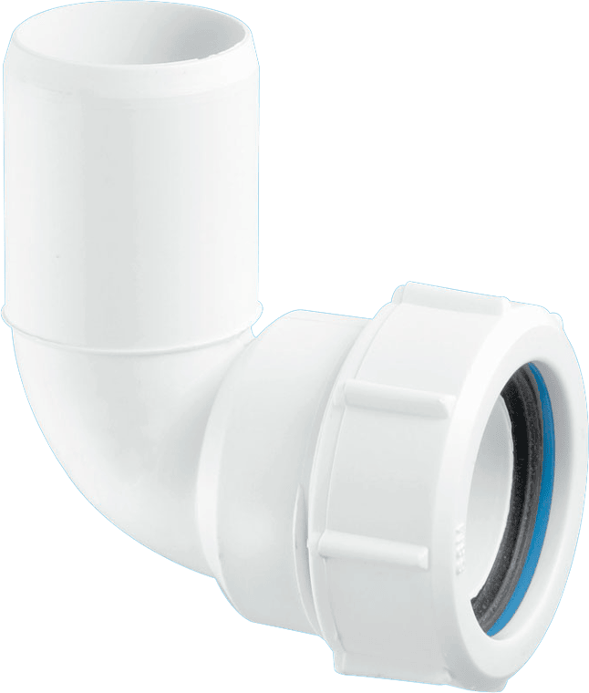 McAlpine MZ4L 2" Multifit x Plain End 90deg Bend - Getplumb
