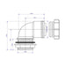 McAlpine MZ4TANK 2" Bent Tank Connector - Getplumb