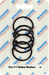 McAlpine No. 24 Handipak - 5 x 1.25" Rubber Washers - CARD24 - Getplumb