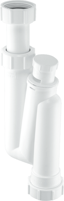 McAlpine OBT1V 1.25" Offset Silent Basin Trap - Getplumb