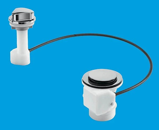 McAlpine Pop - Up Sink Waste - PUS70CP - Chrome - Plated - Getplumb