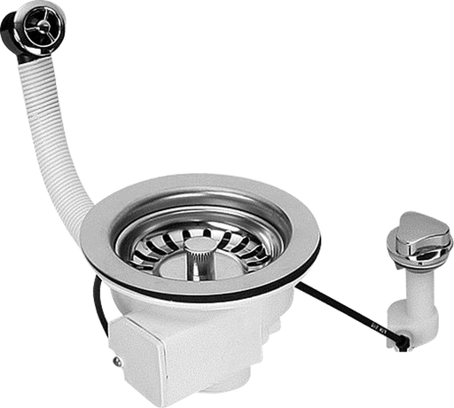 McAlpine PUS113CP PopUp Basket Strainer Waste C/P - Getplumb