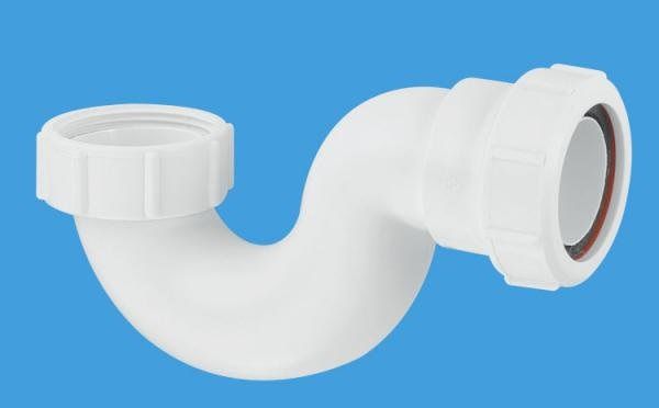 McAlpine Q10 1.5" Shallow Seal Bath Trap (19mm) - Getplumb