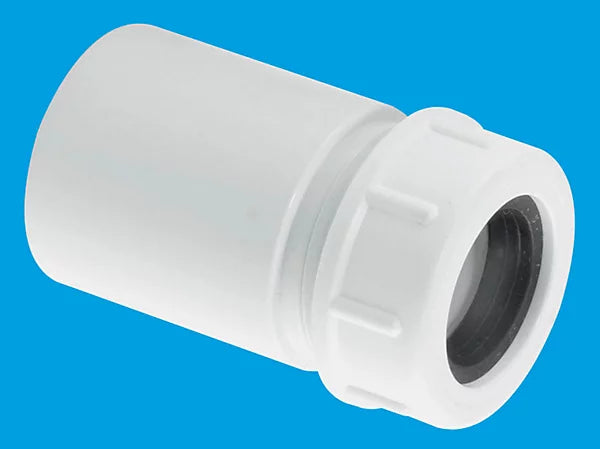 McAlpine R16 1.25" Plain Tail x .75" Overflow Adaptor