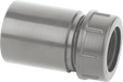 McAlpine R16GR 1.25" Plain Tail x .75" Overflow Adaptor Grey - Getplumb