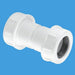 McAlpine R1M .75" Universal Overflow Straight Connector - Getplumb