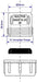 McAlpine R23U .75" Overflow Blank Cap - Getplumb