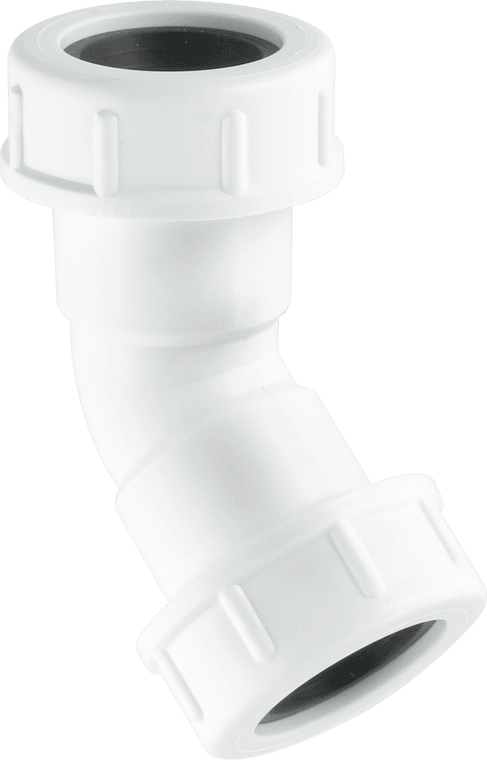 McAlpine R2AM .75" Universal Overflow 135deg Bend - Getplumb