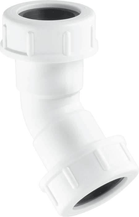 McAlpine R2AM .75" Universal Overflow 135deg Bend - Getplumb