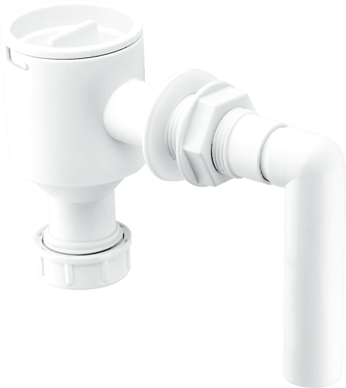 McAlpine R30 .75" Screened Tank Overflow Connector - Getplumb