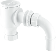 McAlpine R45 1.5" Screened Tank Overflow Connector - Getplumb