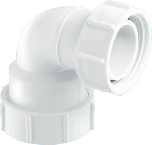 McAlpine S5MA 1.25" Multifit x BSP Nut 95deg Bend - Getplumb