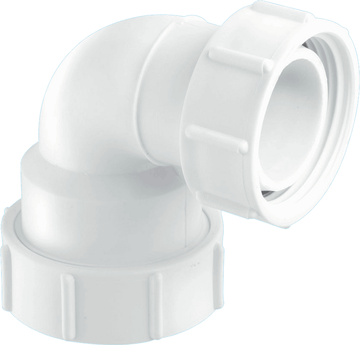McAlpine S5MA 1.25" Multifit x BSP Nut 95deg Bend - Getplumb
