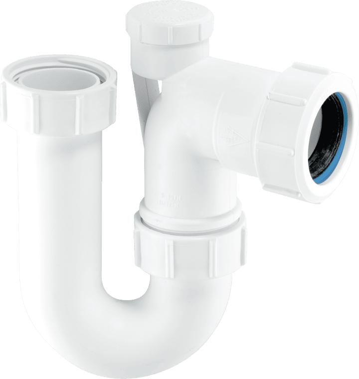 McAlpine SA10V 1.25" Swivel Silent P Trap - Getplumb