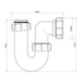 McAlpine SC10 1.5" Swivel P Trap - Getplumb