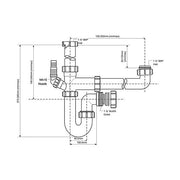 McAlpine SK1 1.5" Bowl and a Half Kit - Getplumb