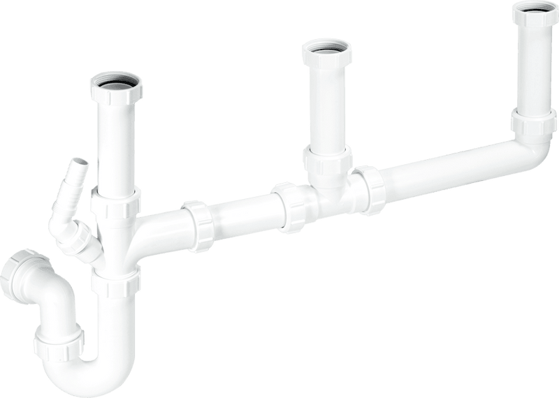 McAlpine SK3 1.5" Three Bowl Kit - Getplumb