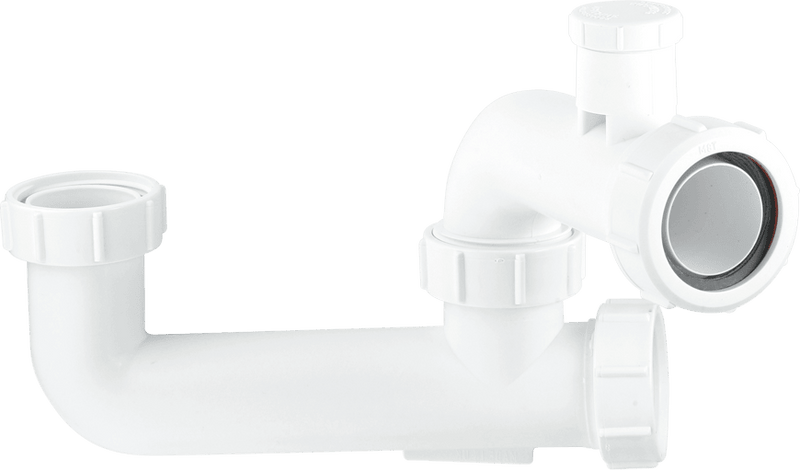 McAlpine SM10EV 1.5" Extended Silent Bath Trap No Overflow - Getplumb