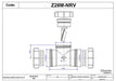 McAlpine Solvent Weld Inline Non - Return Valve D.2" Z28M - NRVS - Getplumb