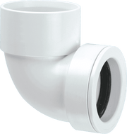 McAlpine Solvent x Euro 90° Bend - 1.25" - MS432 - Getplumb