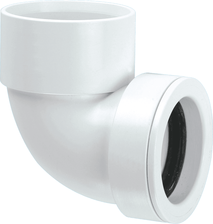 McAlpine Solvent x Euro 90° Bend - 1.25" - MS432 - Getplumb
