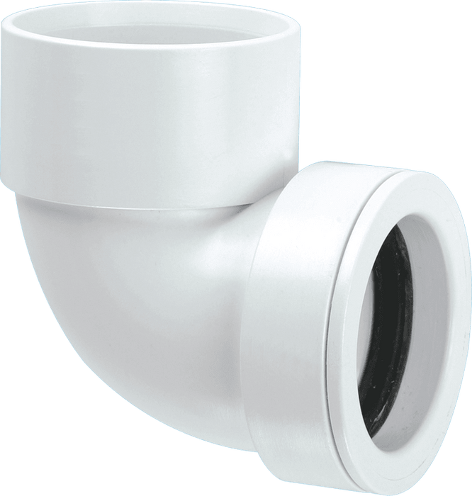 McAlpine Solvent x Euro 90° Bend - 1.25" - MS432 - Getplumb
